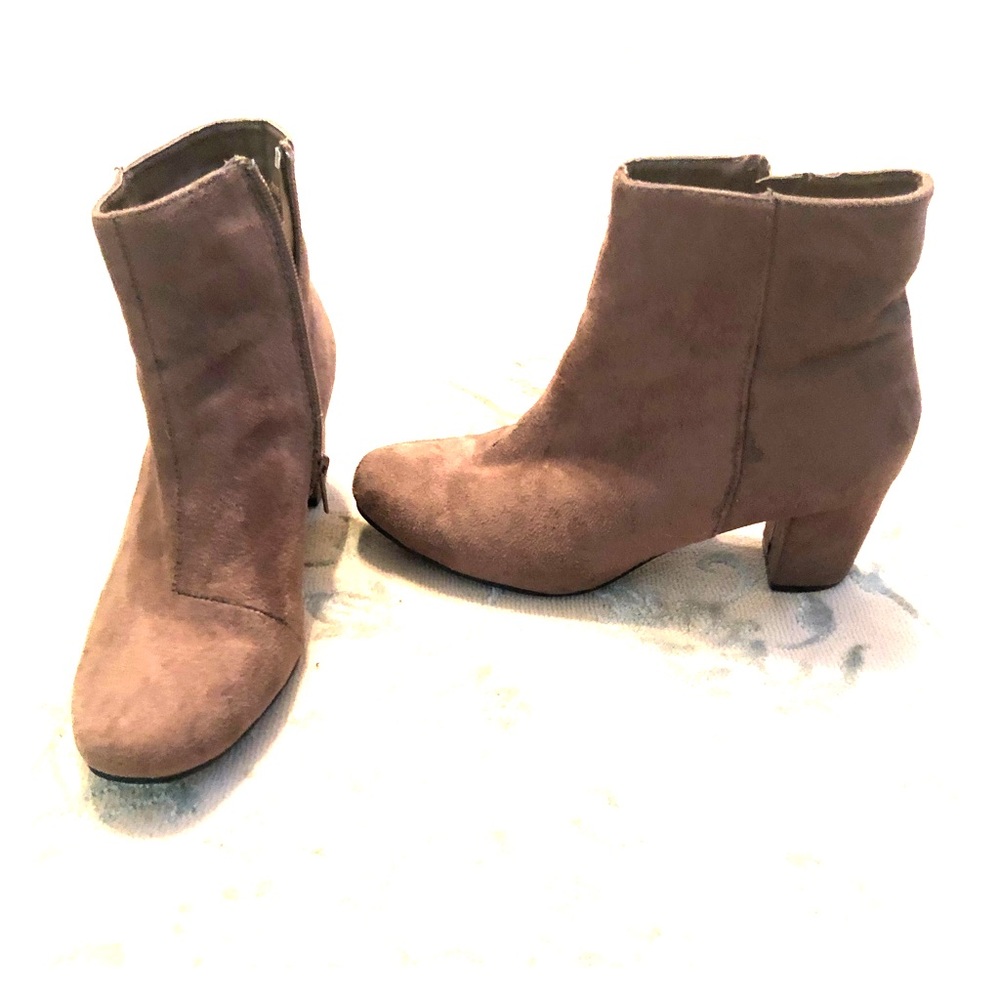 Tan Booties - Picture 1 of 1